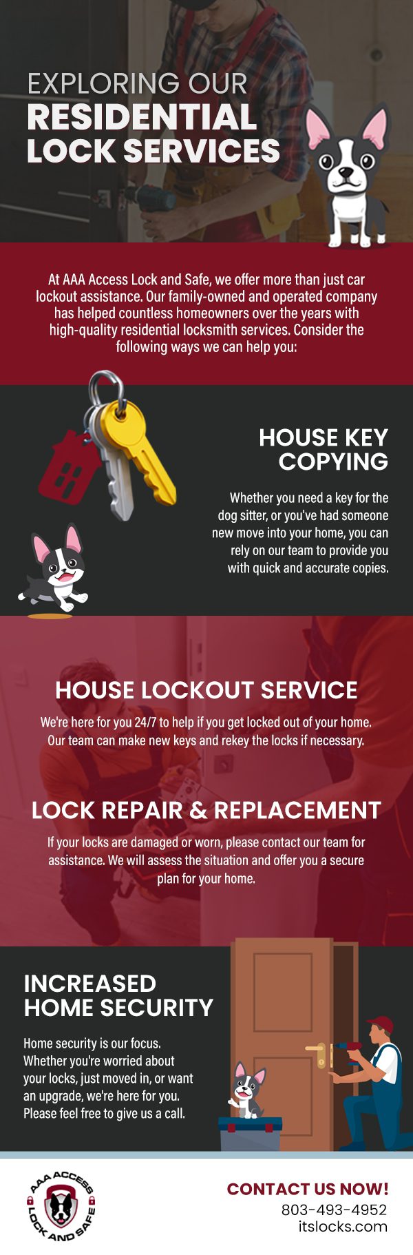 Exploring Our Residential Lock Services [infographic]